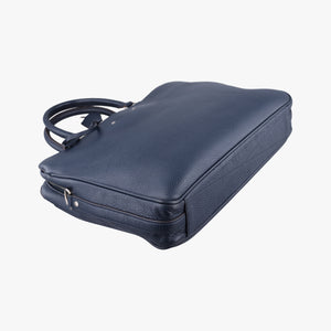 Armand Briefcase MM NAVY Taurillon leather UB2137