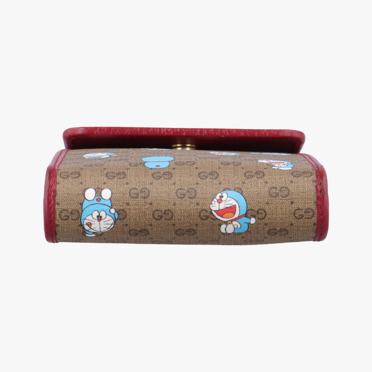 Pre-owned Gucci GG Supreme Doraemon Collaboration Beige×Multicolour PVC coated canvas×Leather 647805 shoulderbag | stylenewstar
