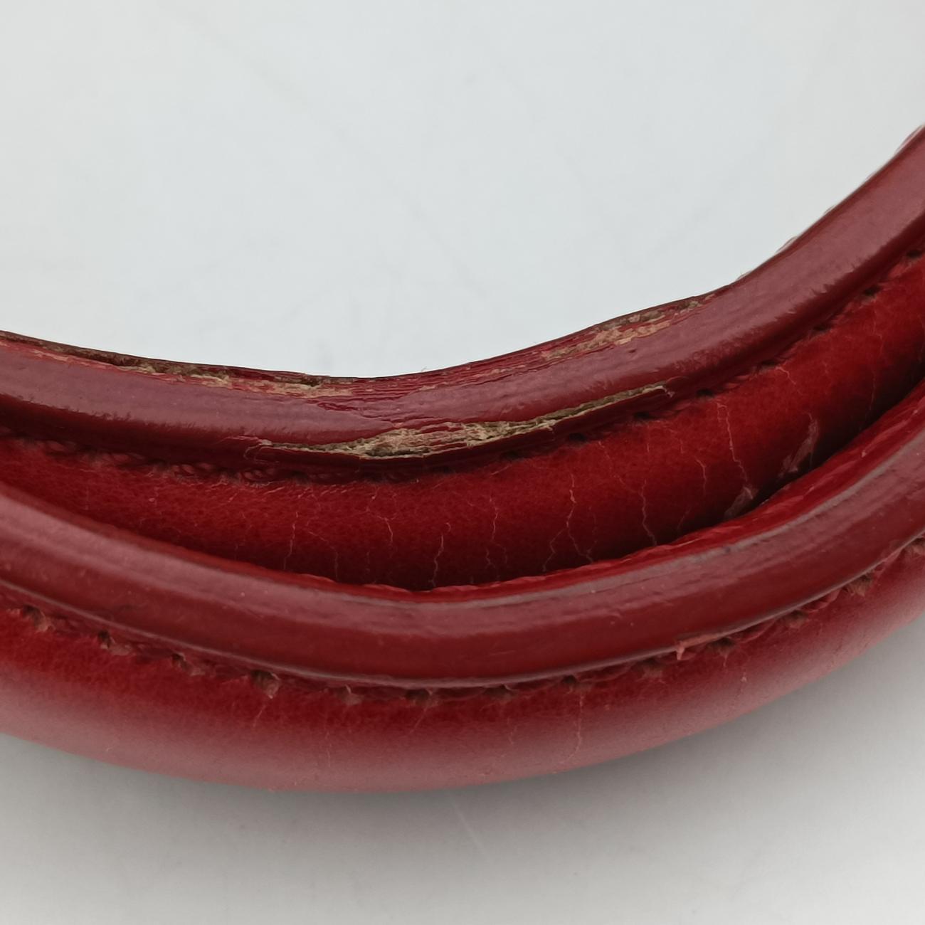 Pre-owned Chanel 2.55 Matelasse Vintage Red Leather A66818 shoulderbag | stylenewstar