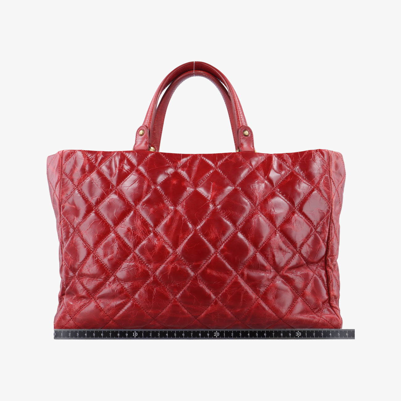 Pre-owned Chanel 2.55 Matelasse Vintage Red Leather A66818 shoulderbag | stylenewstar