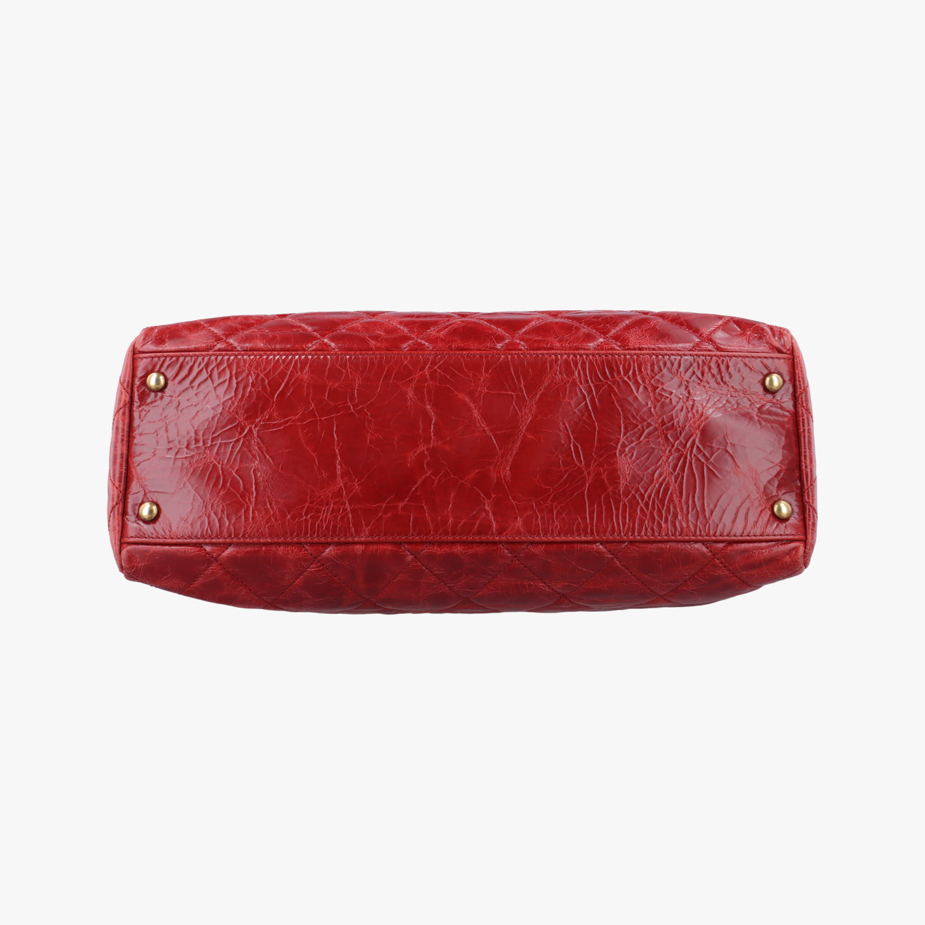 Pre-owned Chanel 2.55 Matelasse Vintage Red Leather A66818 shoulderbag | stylenewstar