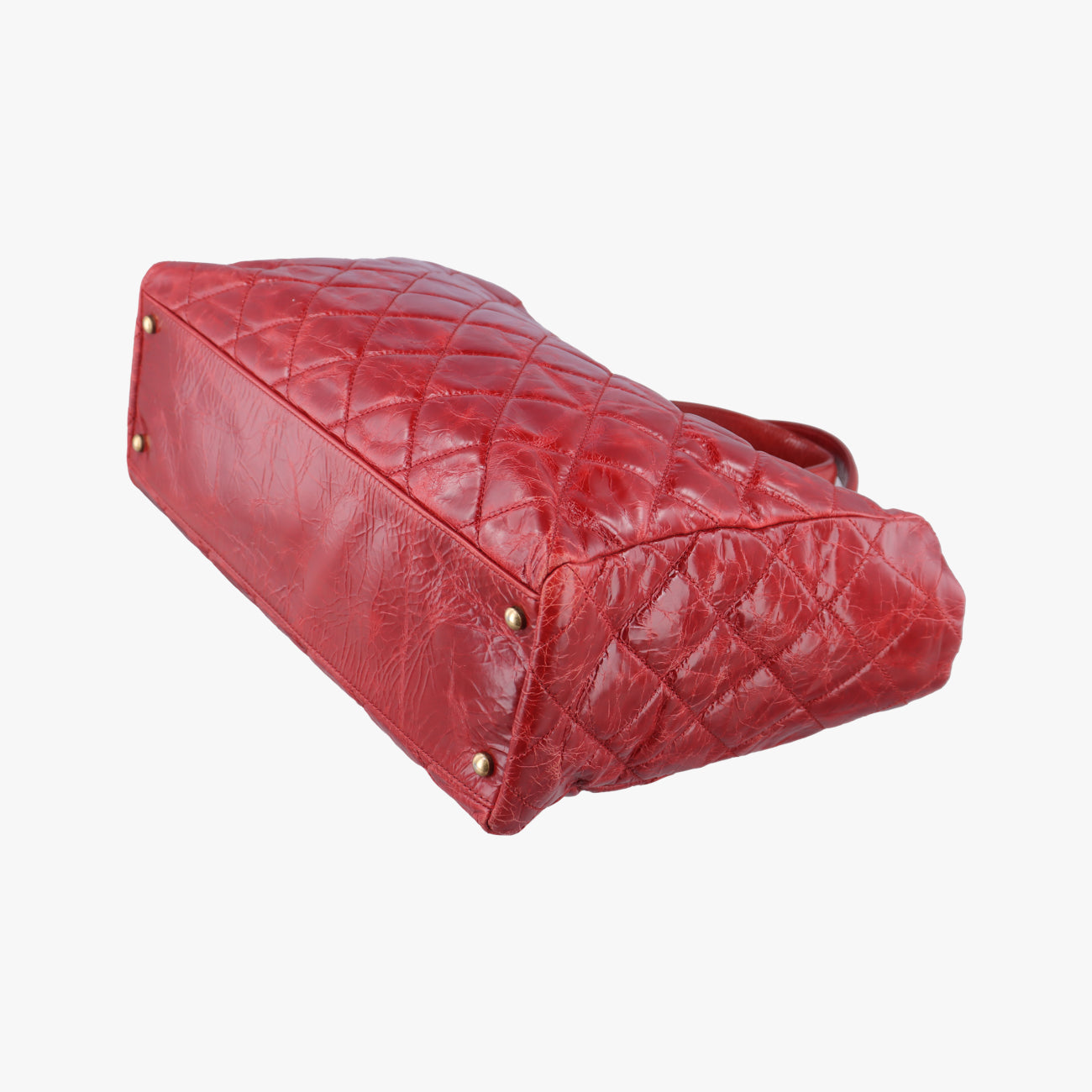 Pre-owned Chanel 2.55 Matelasse Vintage Red Leather A66818 shoulderbag | stylenewstar