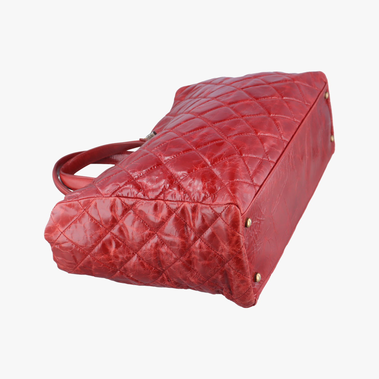 Pre-owned Chanel 2.55 Matelasse Vintage Red Leather A66818 shoulderbag | stylenewstar