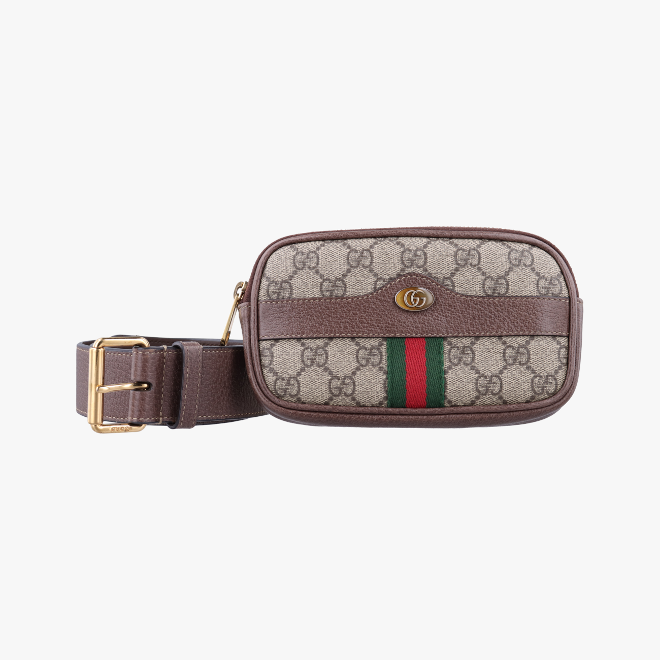 Ophidia Brown×Multicolour PVC coated canvas x leather 