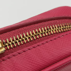 VITELLO PHENIX Messenger Camera Rose SAFFIANO Leather 31/M 224