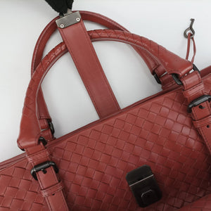 Roma Intrecciato Burgundy lambskin B01570745E