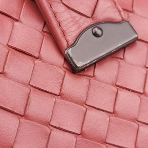 Roma Intrecciato Burgundy lambskin B01570745E