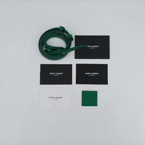 Y Ligne Petit Cabas Green Leather 311210.529258