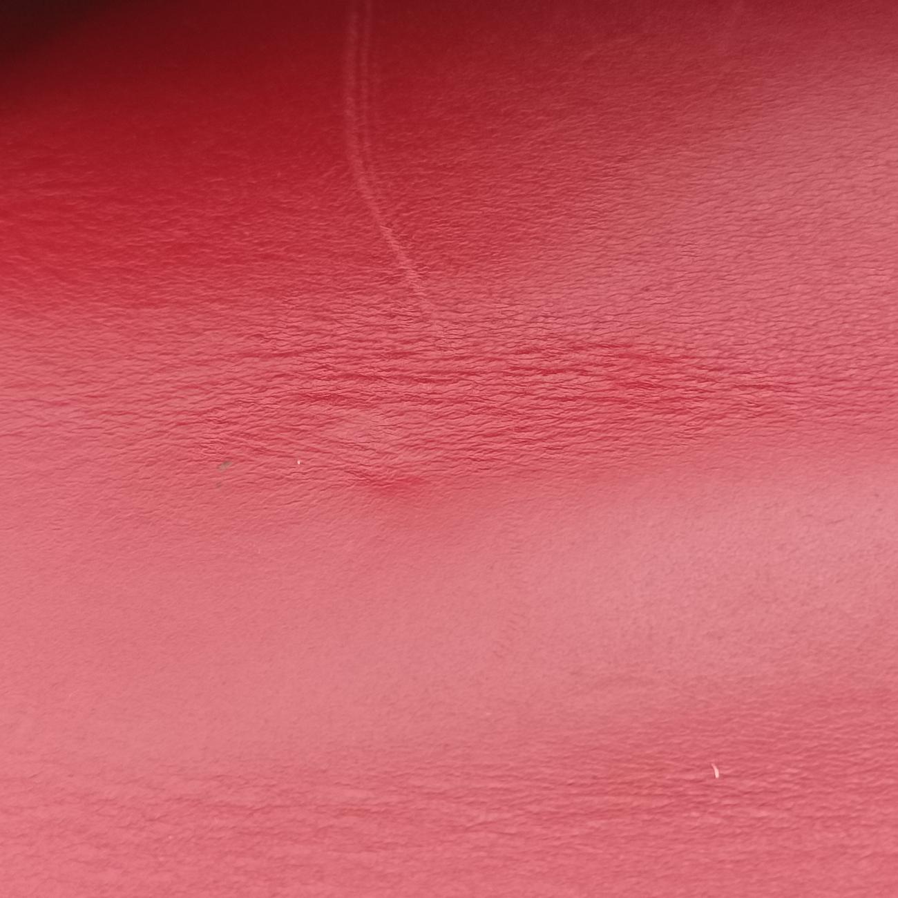 Vintage Chanel BOY CHANEL Red Leather A66713 shoulderbag | stylenewstar