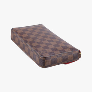 Pochette FéLICIE EBENE Damier Canvas ICチップ