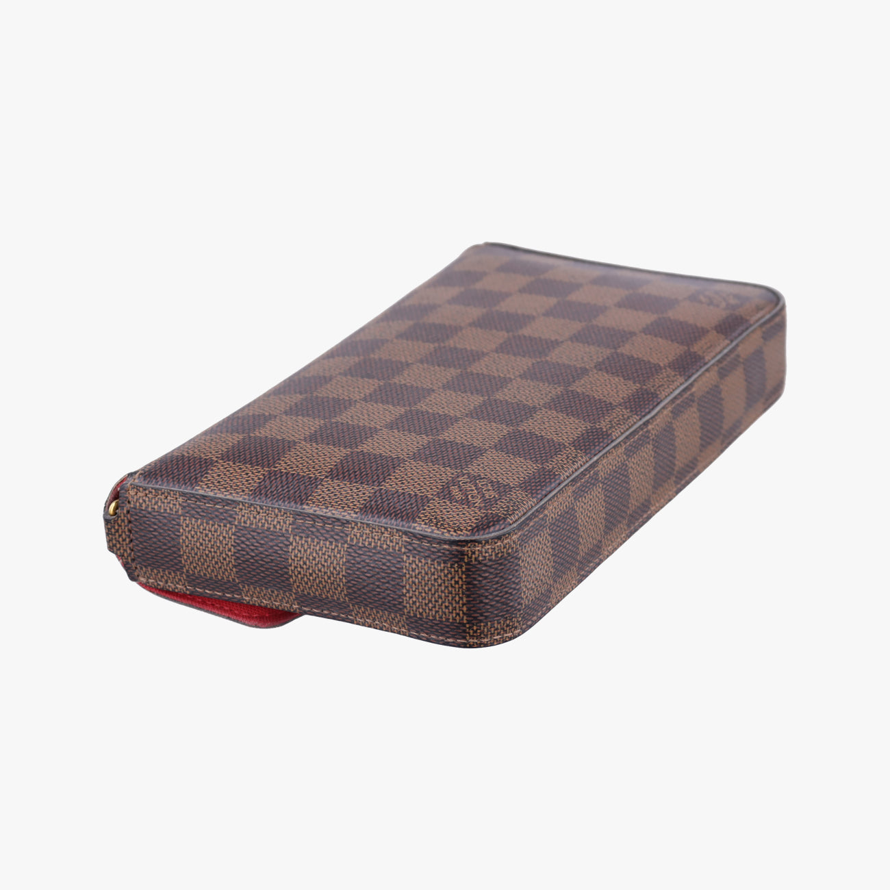 Pochette FéLICIE EBENE Damier Canvas ICチップ