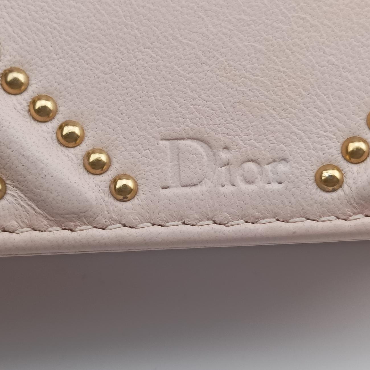 Pre-owned Christian Dior Diorama Pink Leather  shoulderbag | stylenewstar