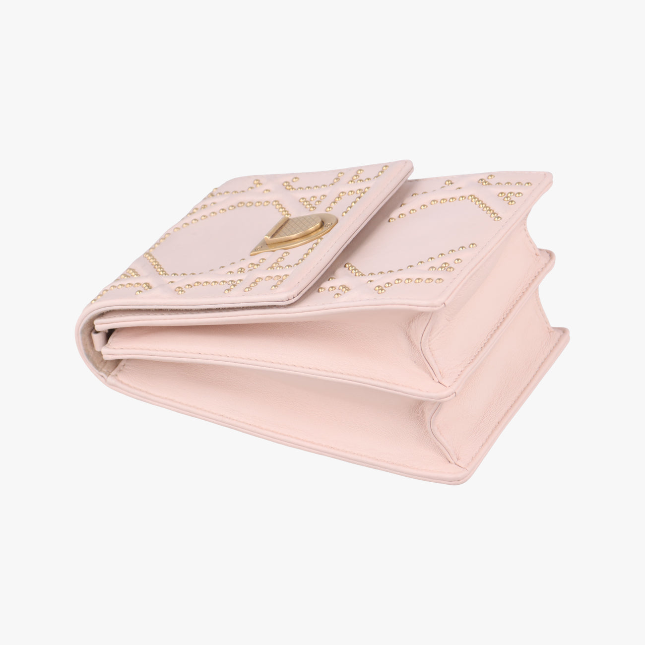 Pre-owned Christian Dior Diorama Pink Leather  shoulderbag | stylenewstar