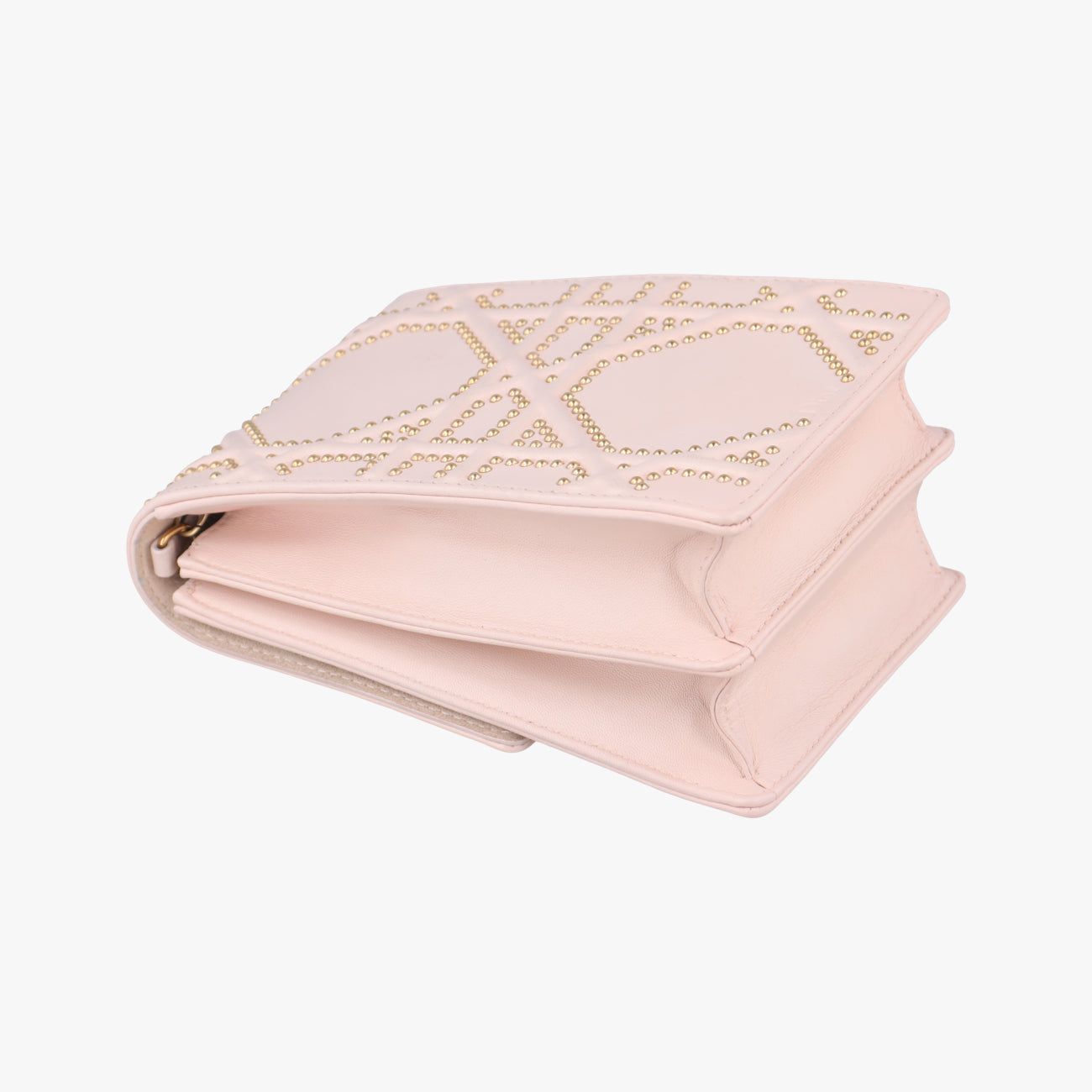 Pre-owned Christian Dior Diorama Pink Leather  shoulderbag | stylenewstar