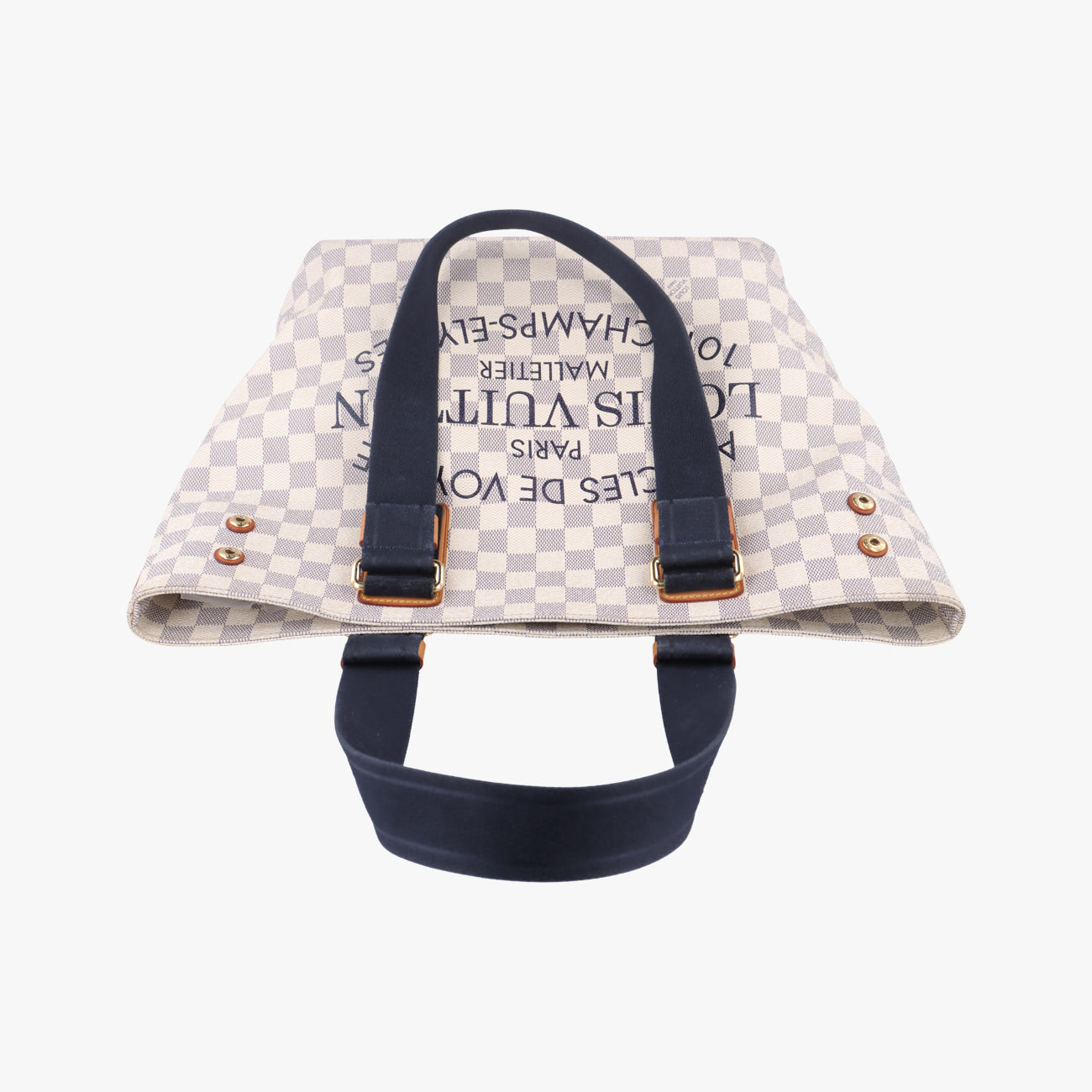 Plein Soleil Cabas PM AZUR Damier Canvas DU0122