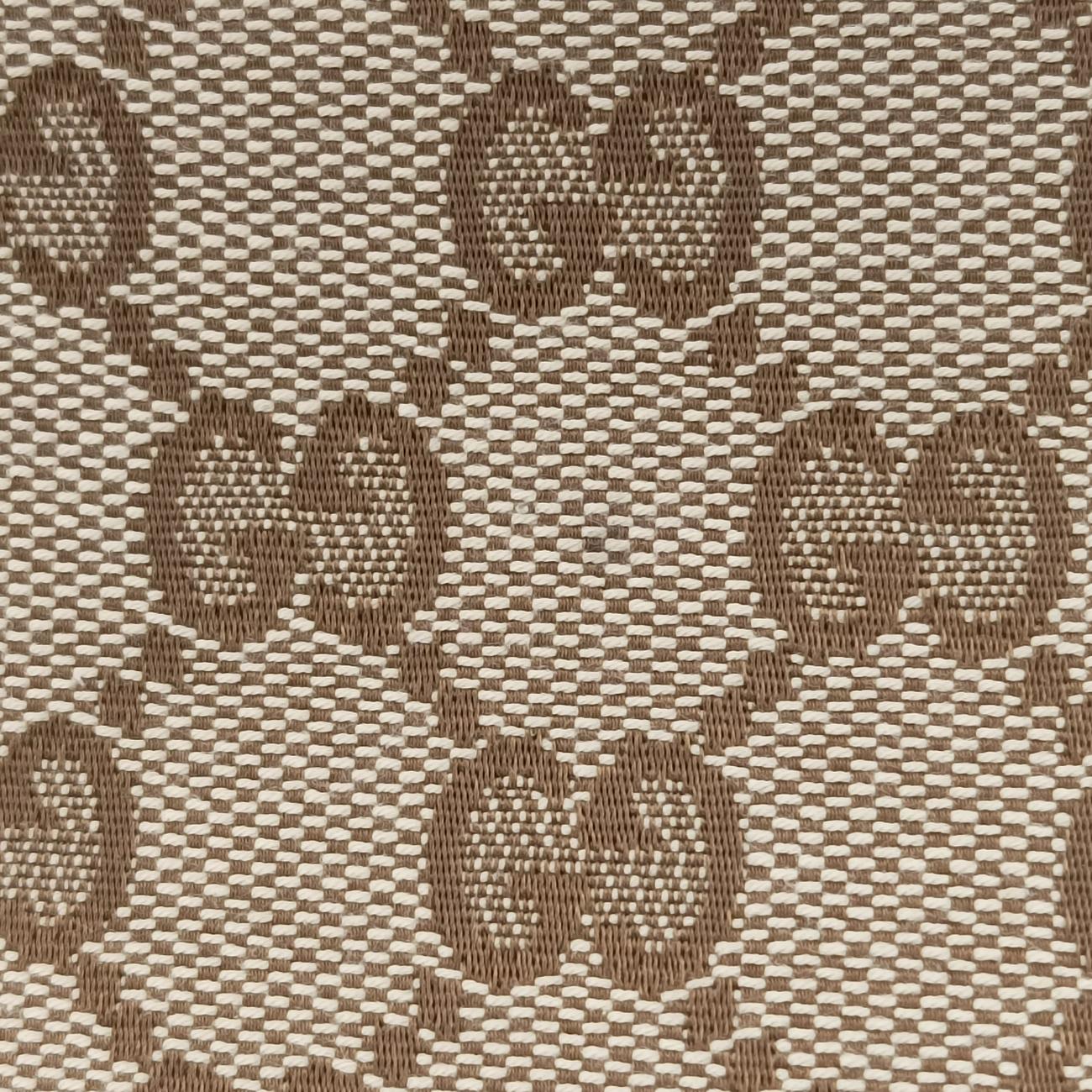 Pre-owned Gucci HORSEBIT 1955 beige×white canvas x leather 621144 shoulderbag | stylenewstar