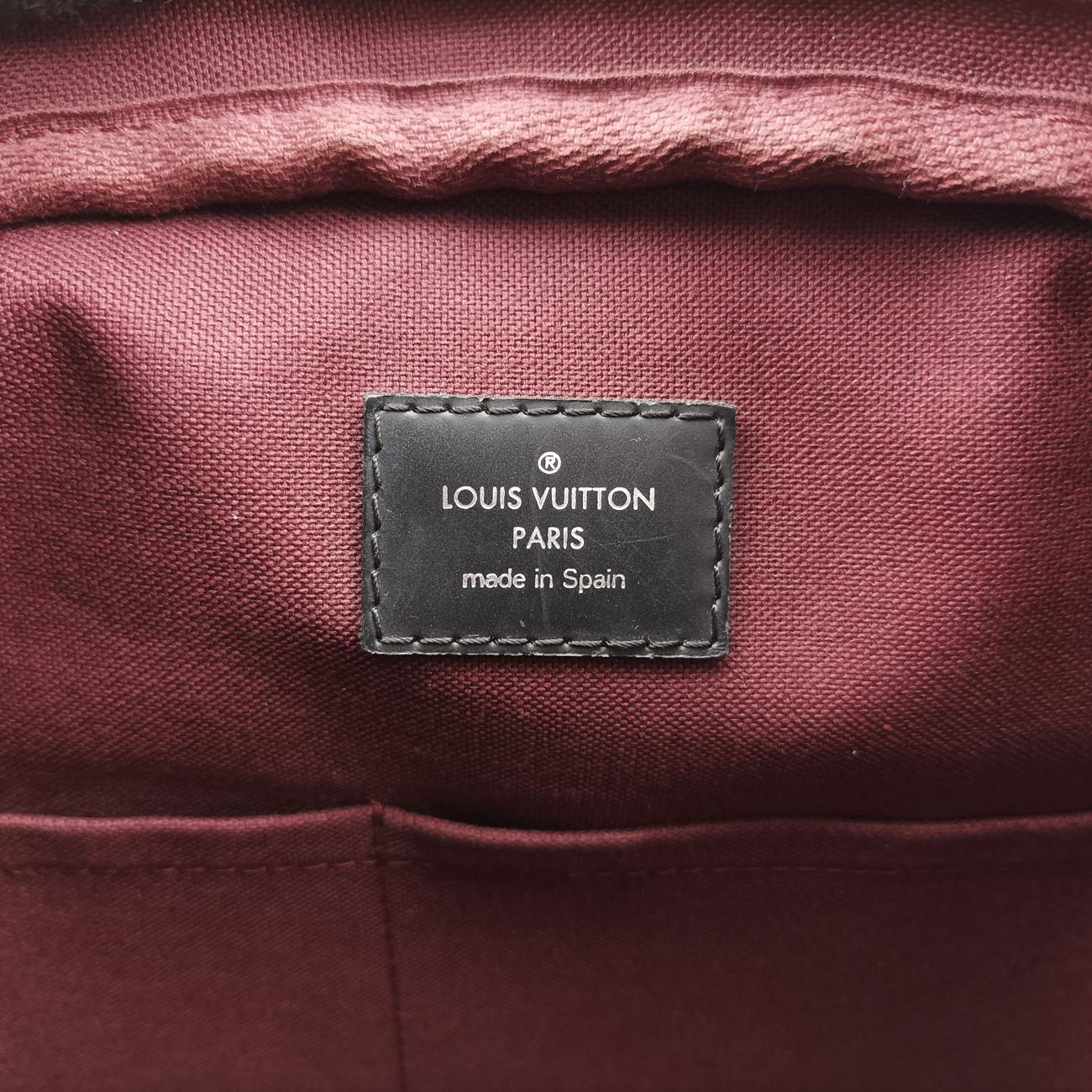 Monogram Macassar Porte Documents Voyage brown Monogram Canvas GI2176