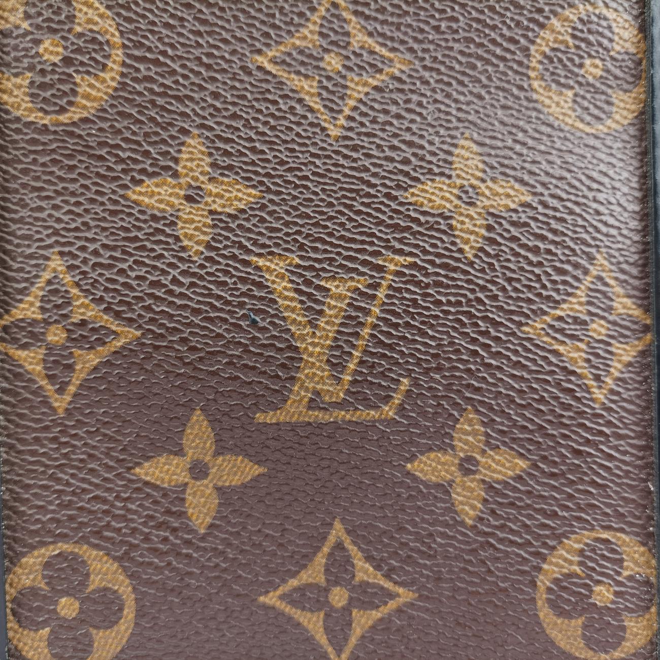 Monogram Macassar Porte Documents Voyage brown Monogram Canvas GI2176