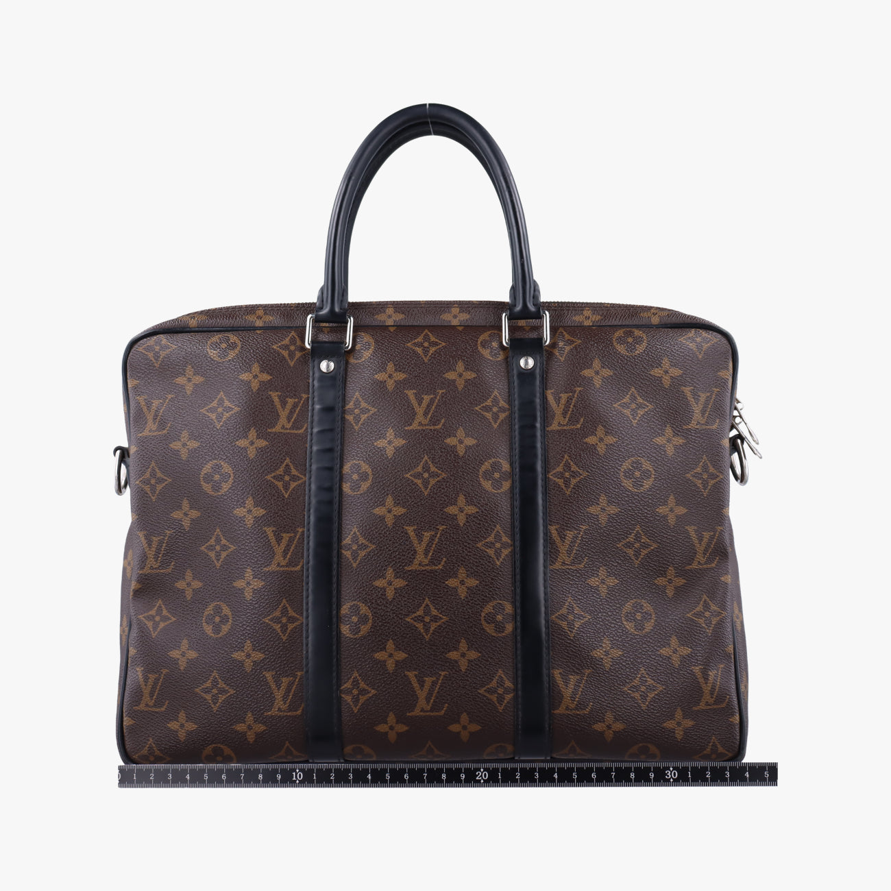 Monogram Macassar Porte Documents Voyage brown Monogram Canvas GI2176