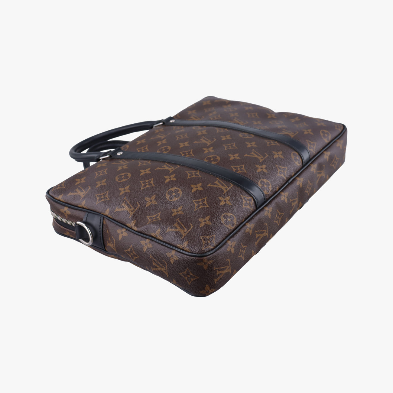 Monogram Macassar Porte Documents Voyage brown Monogram Canvas GI2176