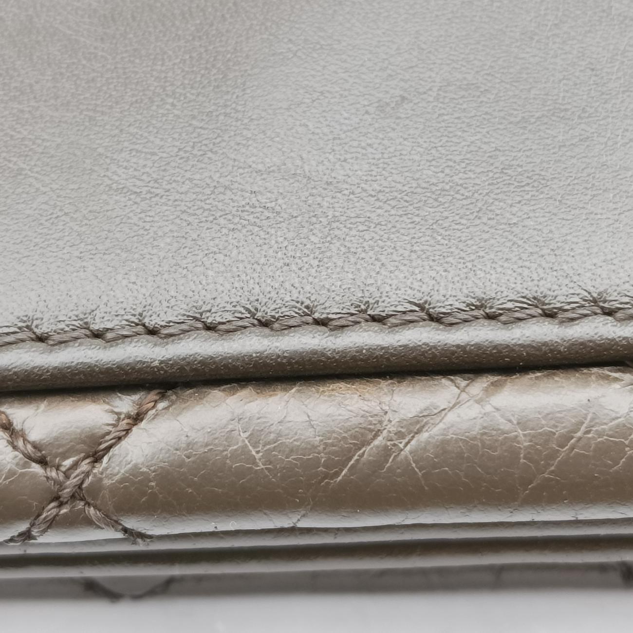Double Zip Olive Brown lambskin 17057276