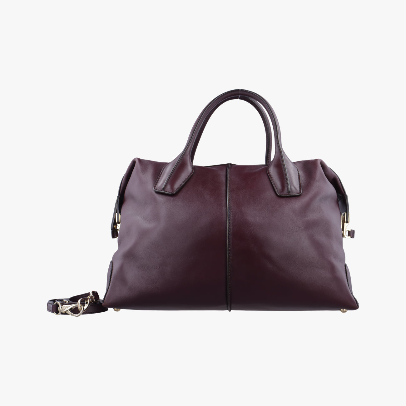 D bag Burgundy Leather 68 27