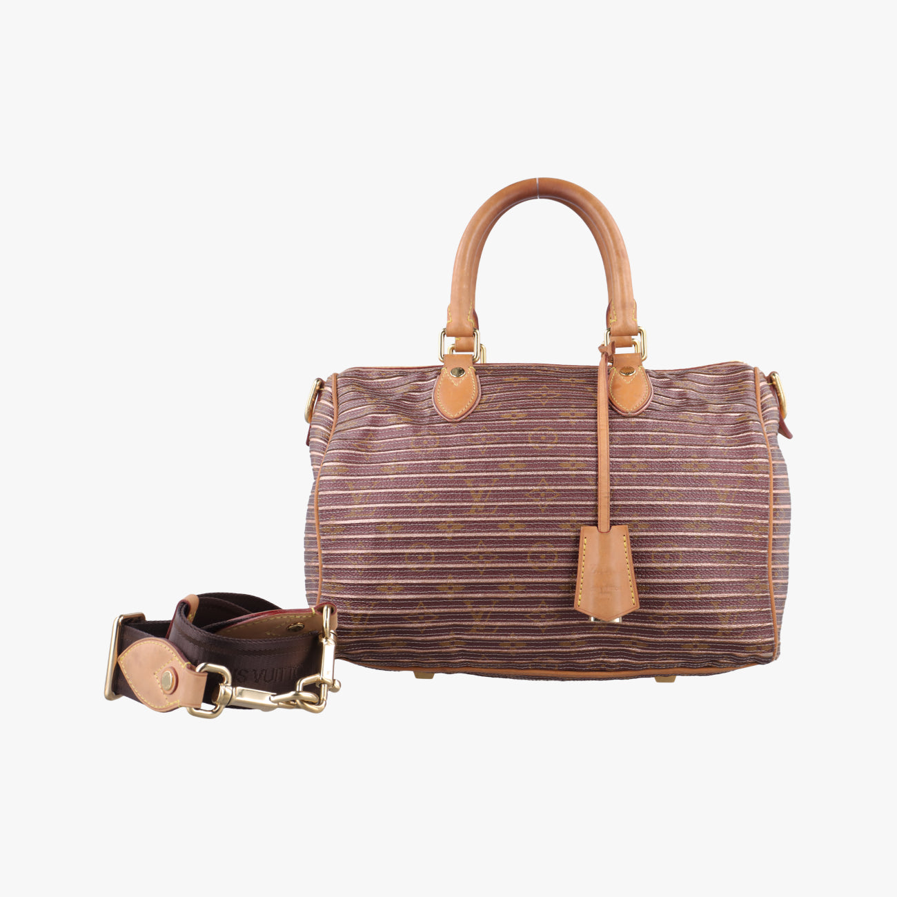 Pre-owned Louis Vuitton Eden Speedy Bandouliere 30 Multicolor Monogram Eden Canvas M40357 shoulderbag | stylenewstar