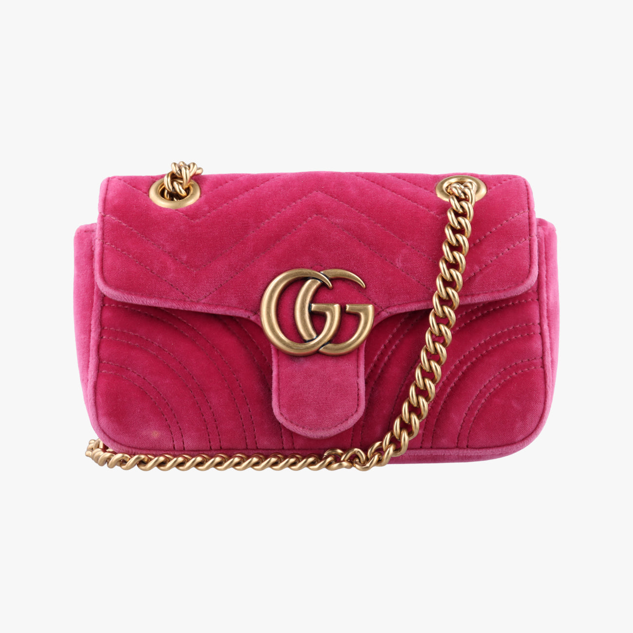 GG Marmont Pink velour A023545213