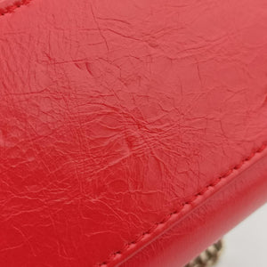 Mini Sequin Lady Dior Red×Multicolour Leather 18-MA-1126