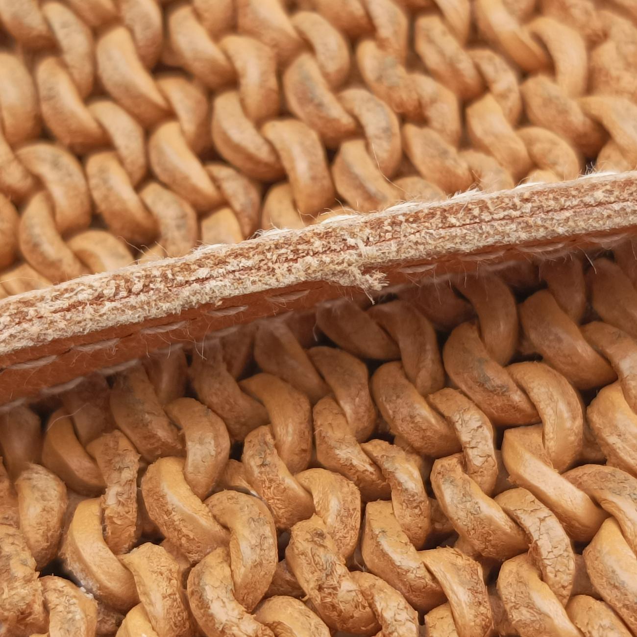 Pre-owned Chanel Pochette Logo Brown Leather A14701 shoulderbag | stylenewstar