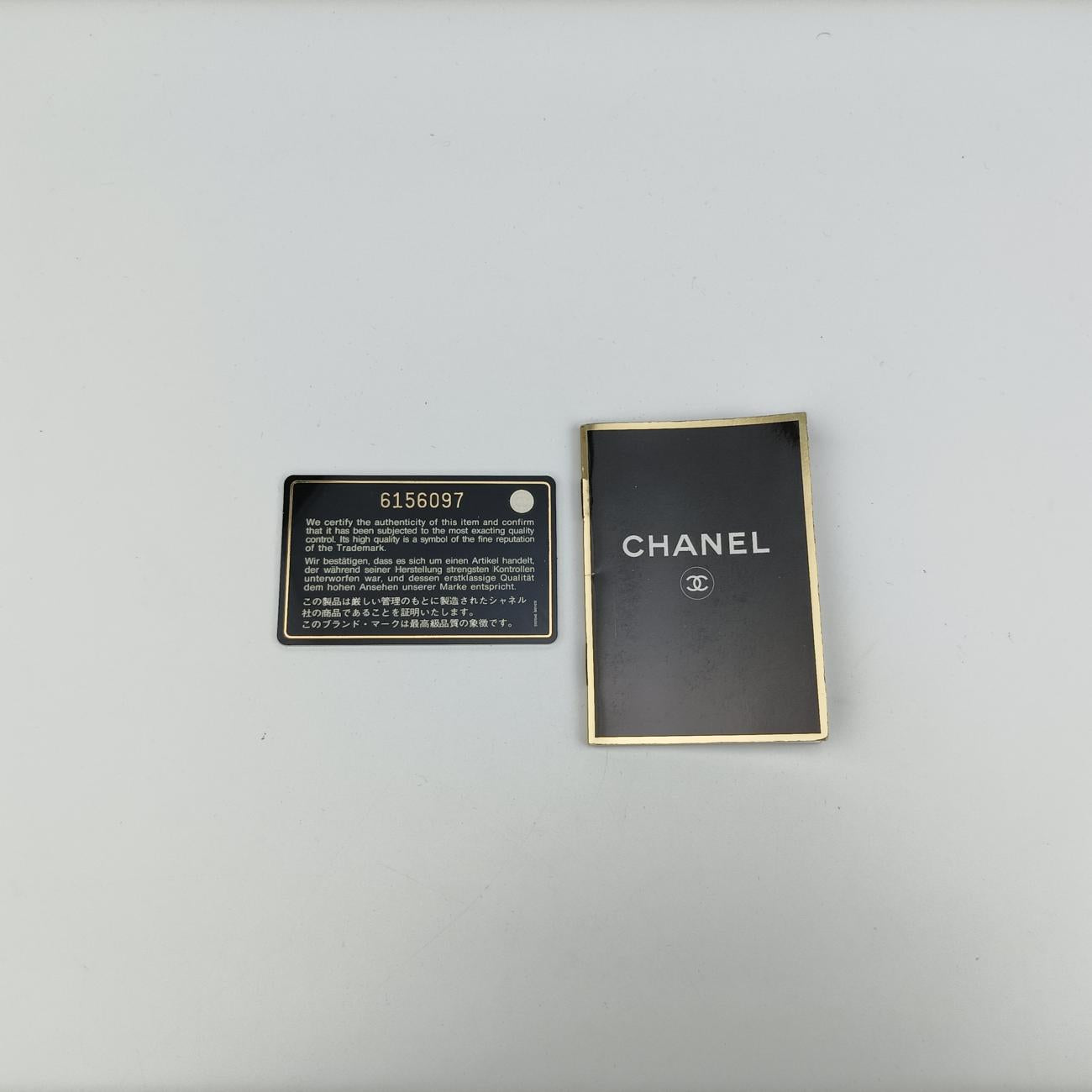 Pre-owned Chanel Pochette Logo Brown Leather A14701 shoulderbag | stylenewstar