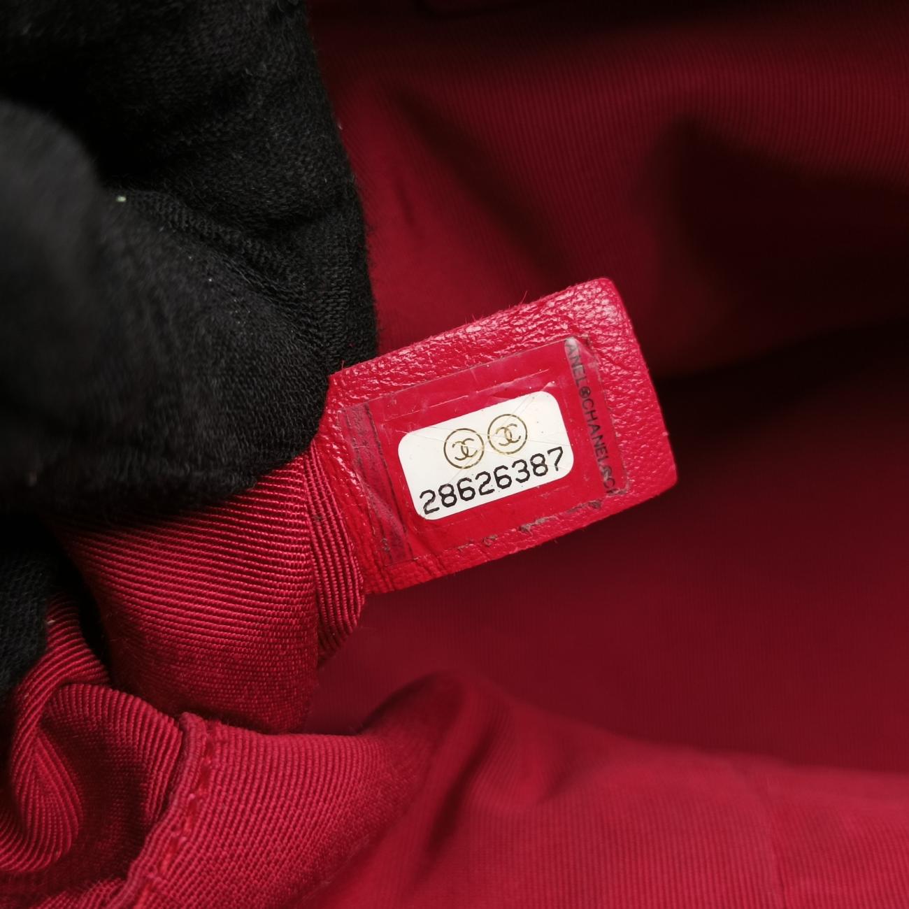 Vintage Chanel GABRIELLE Black×navy Leather A93824 shoulderbag | stylenewstar