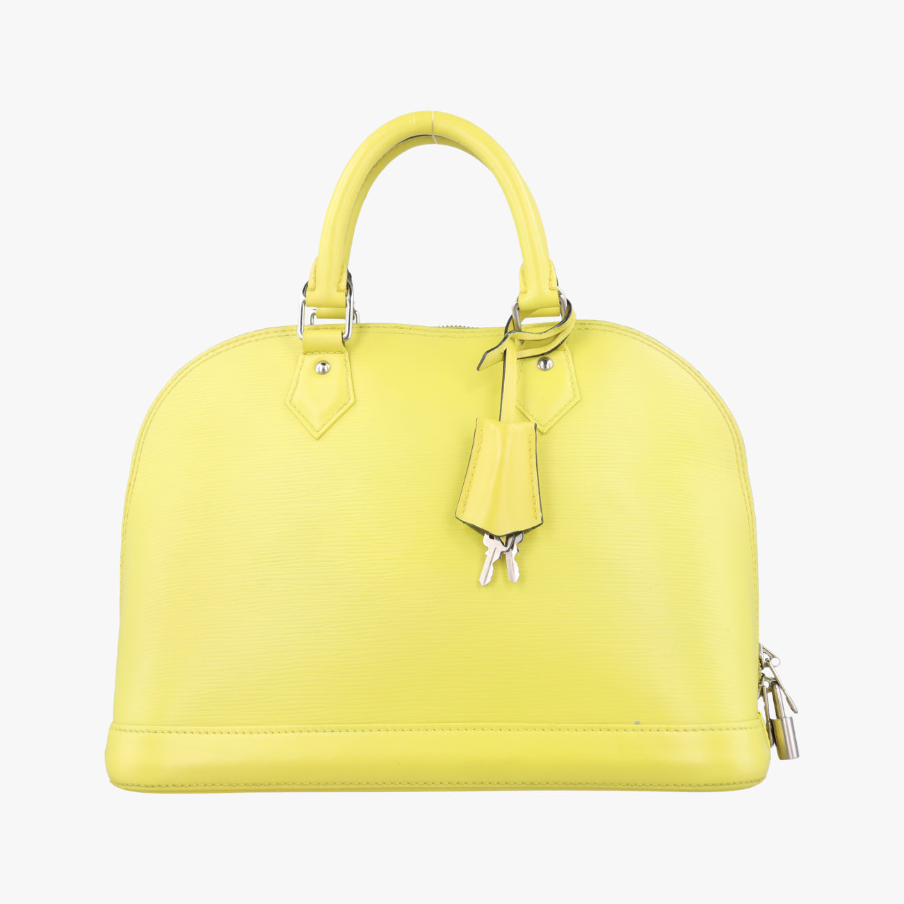 Pre-owned Louis Vuitton Alma PM Pistache Epi M40950 handbag | stylenewstar