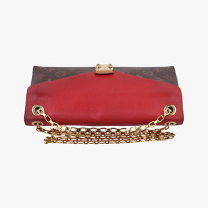 PALLAS Chain Brown×CERISE Monogram Canvas×calf leather CA3196