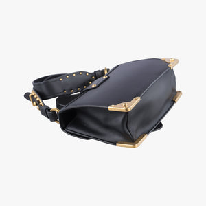 Animalier Cahier Lions Head Black Leather 25