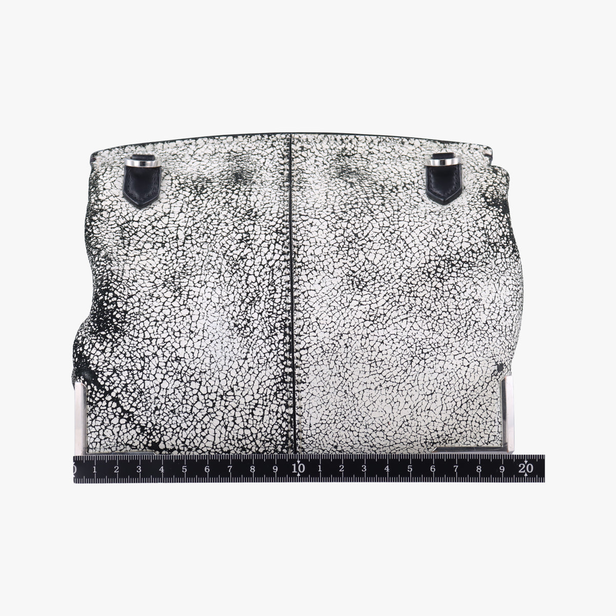 Pre-owned Alexander Wang Flap Black×white Leather  crossbodybag | stylenewstar