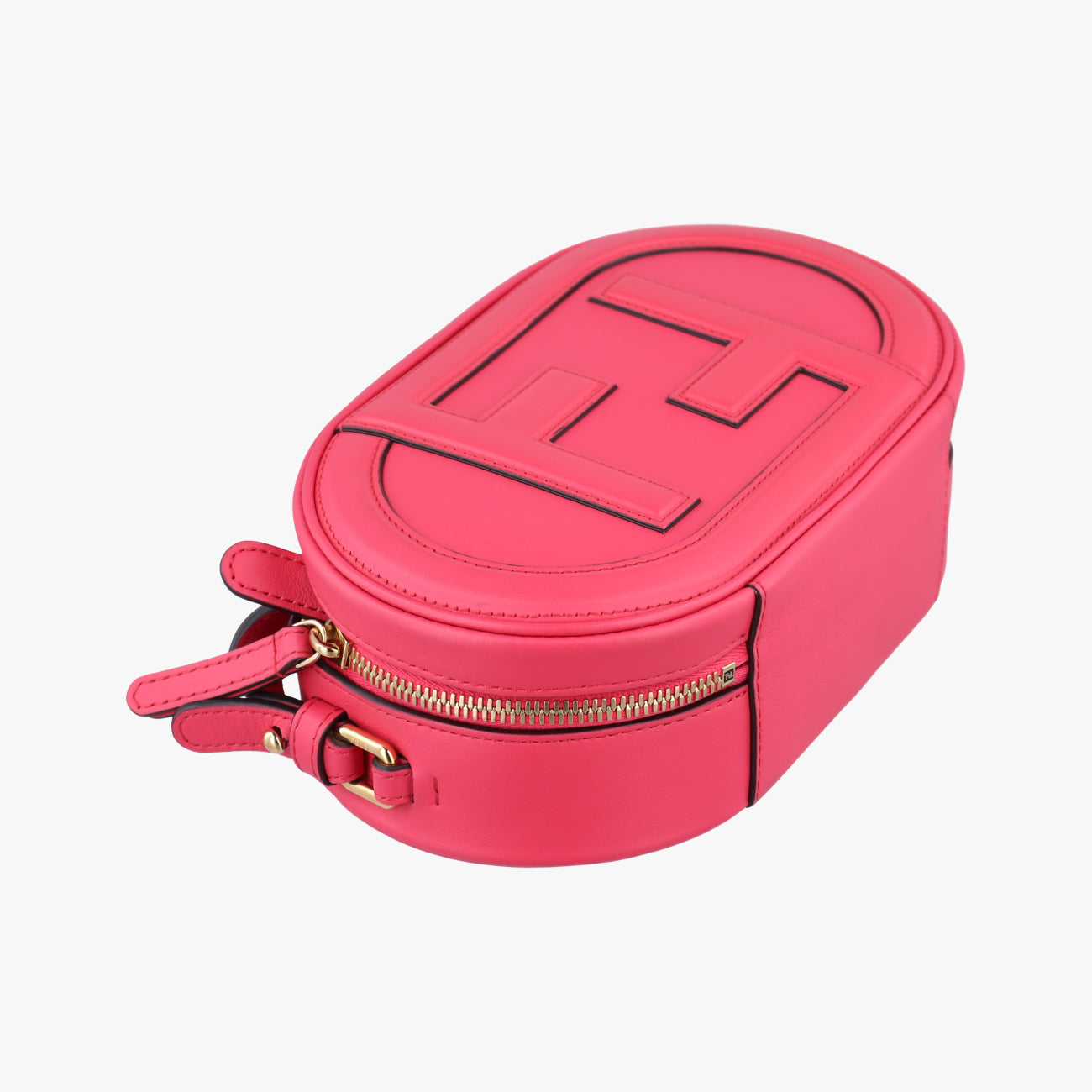 Secondhand Fendi Aurock Camera Case Mini Pink Leather 8BS058 shoulderbag | stylenewstar