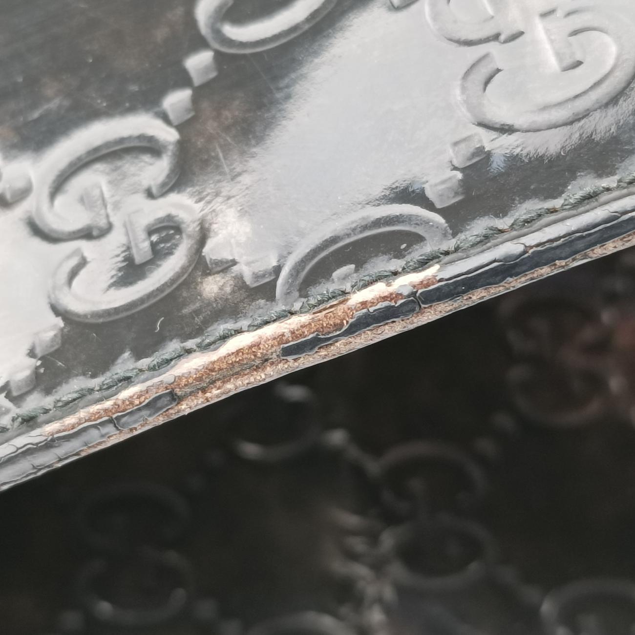 Pre-owned Gucci Emily Green Patent Leather 295403 shoulderbag | stylenewstar