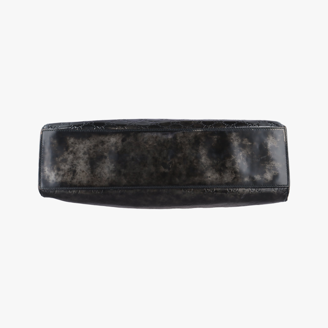 Pre-owned Gucci Emily Green Patent Leather 295403 shoulderbag | stylenewstar