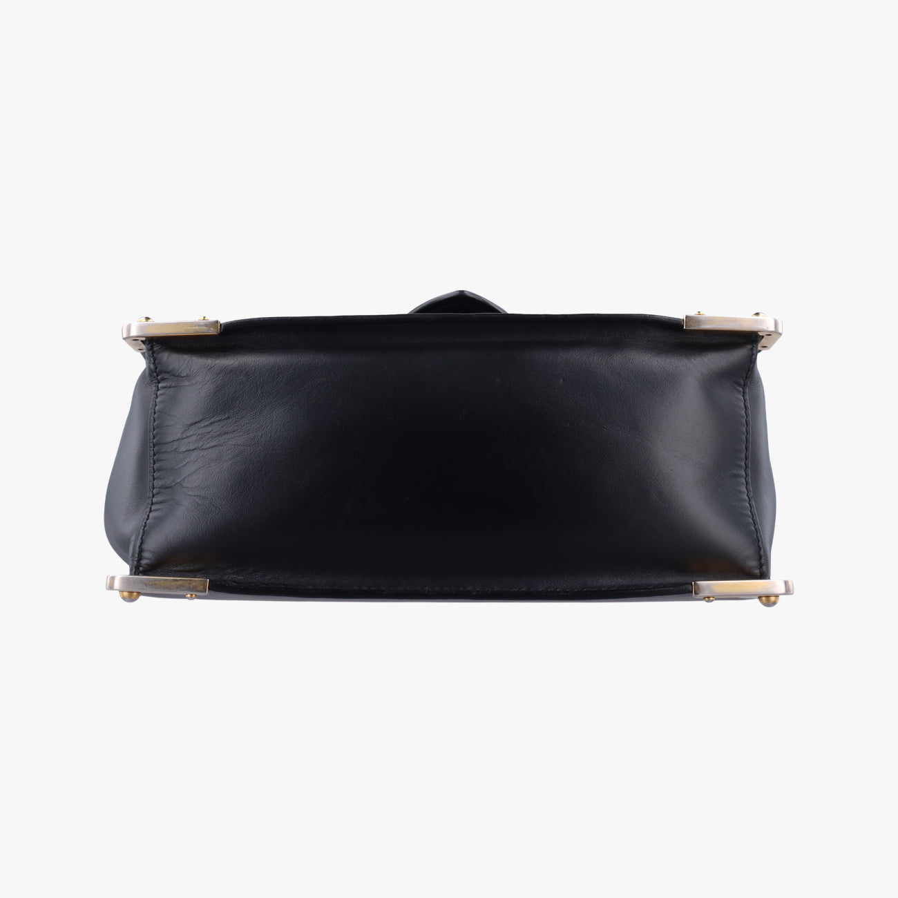 Pre-owned Prada Animalier Cahier Lions Head Black Leather 1BD089 shoulderbag | stylenewstar