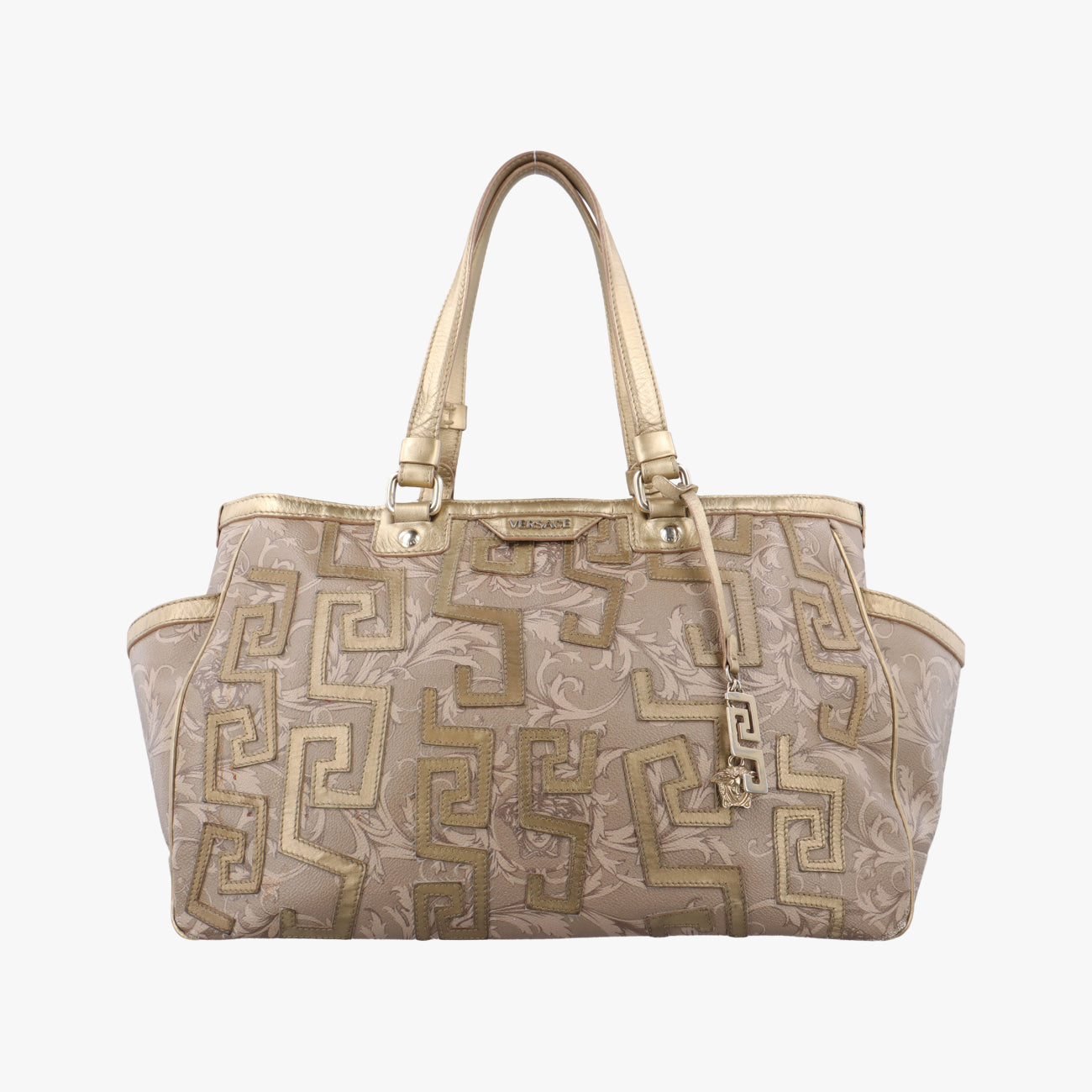 Pre-owned VERSACE La Medusa Multicolour Leather  shoulderbag | stylenewstar