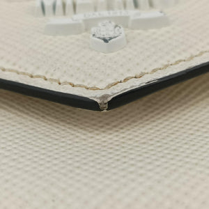Monochrome Robot White SAFFIANO Leather 7/D
