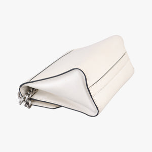 Monochrome Robot White SAFFIANO Leather 7/D