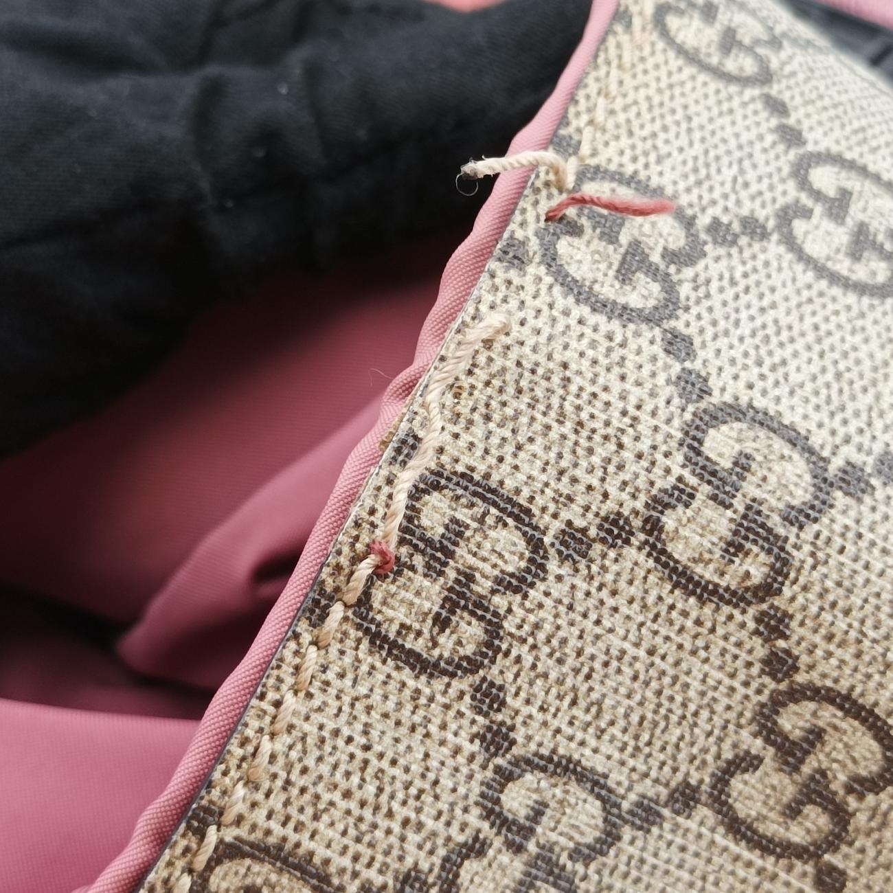 Pre-owned Gucci GG Blooms Beige×Multicolour PVC coated canvas 405019 backpack/rucksack | stylenewstar