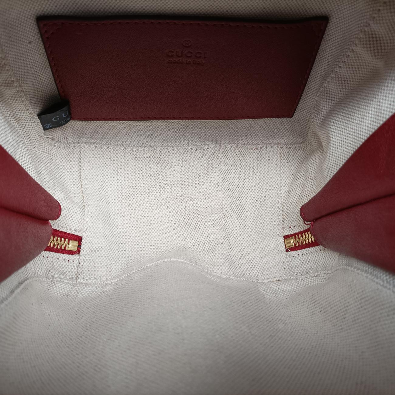 Pre-owned Gucci Blondie Red Leather 744434 shoulderbag | stylenewstar