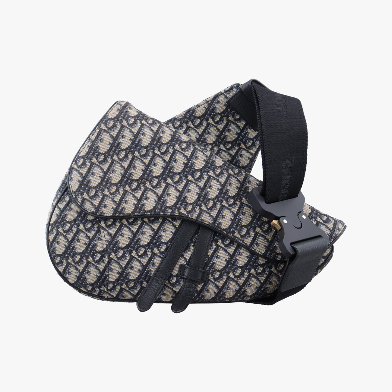saddle Navy×Gray Jacquard 11-BO-1210