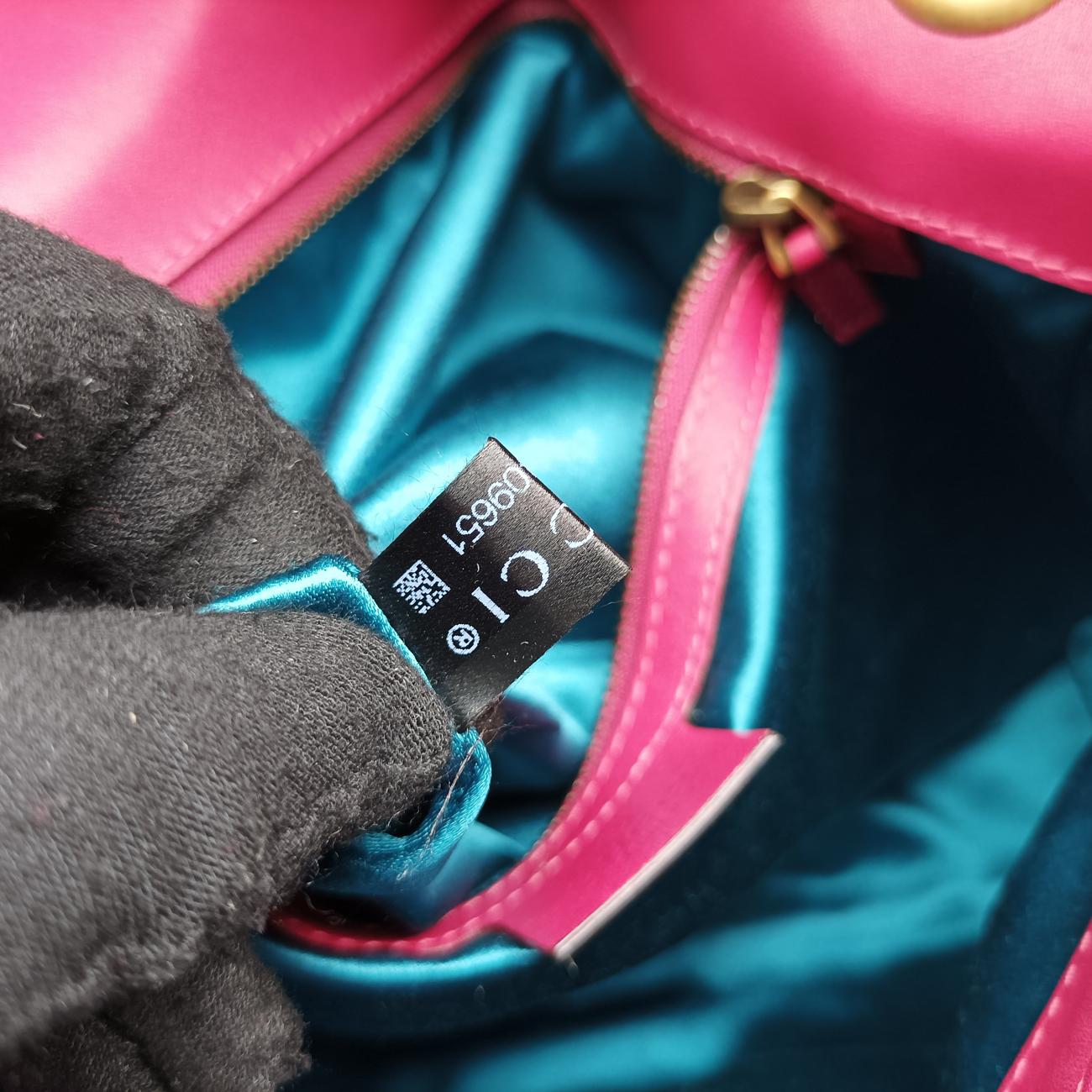 Vintage Gucci GG Marmont Rose velour 443496 shoulderbag | stylenewstar