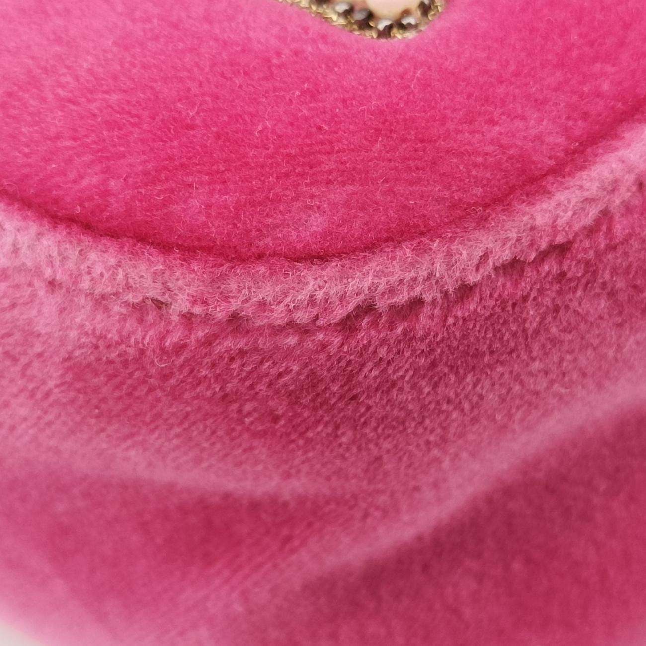 Vintage Gucci GG Marmont Rose velour 443496 shoulderbag | stylenewstar