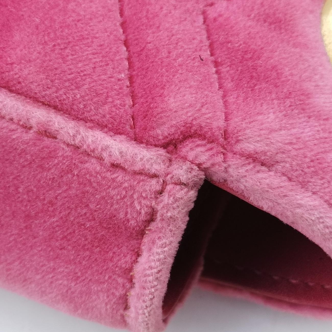 Vintage Gucci GG Marmont Rose velour 443496 shoulderbag | stylenewstar