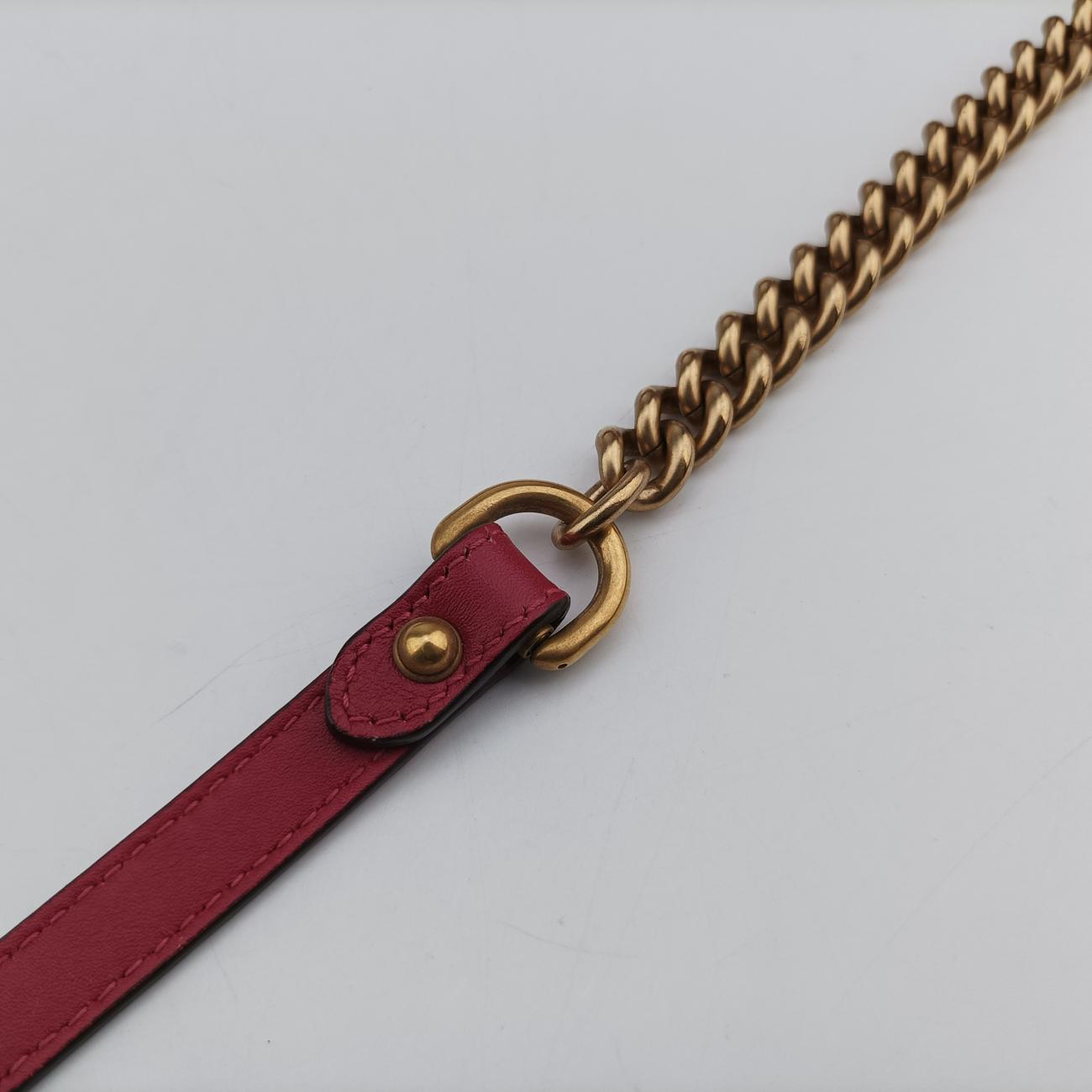 Vintage Gucci GG Marmont Rose velour 443496 shoulderbag | stylenewstar